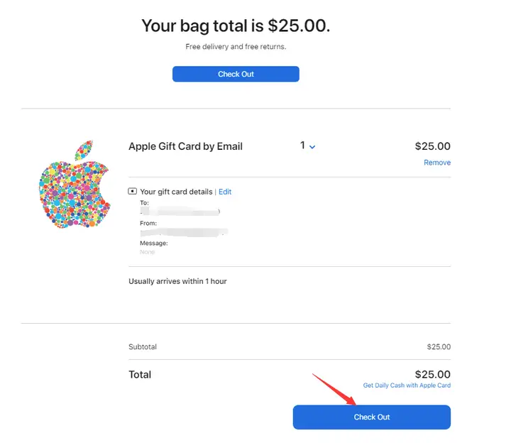 美区Apple ID 礼品卡充值教程看这一篇就够了! 3 check out