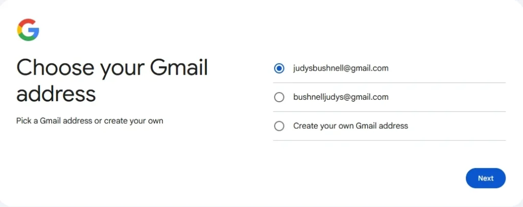 最新 Gmail 注册指南:中国+86手机号也可以轻松注册gmail谷歌邮箱账号 10 create google account 3