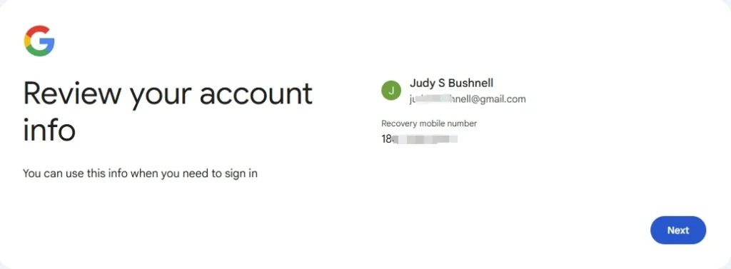 最新 Gmail 注册指南:中国+86手机号也可以轻松注册gmail谷歌邮箱账号 15 create google account 8