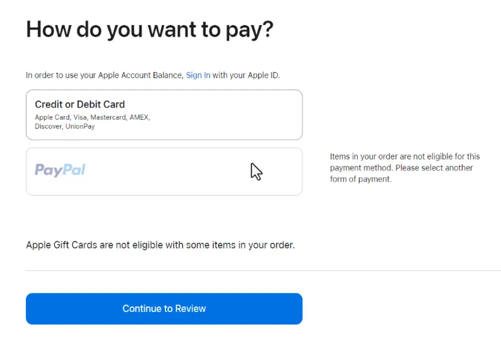 continue to review